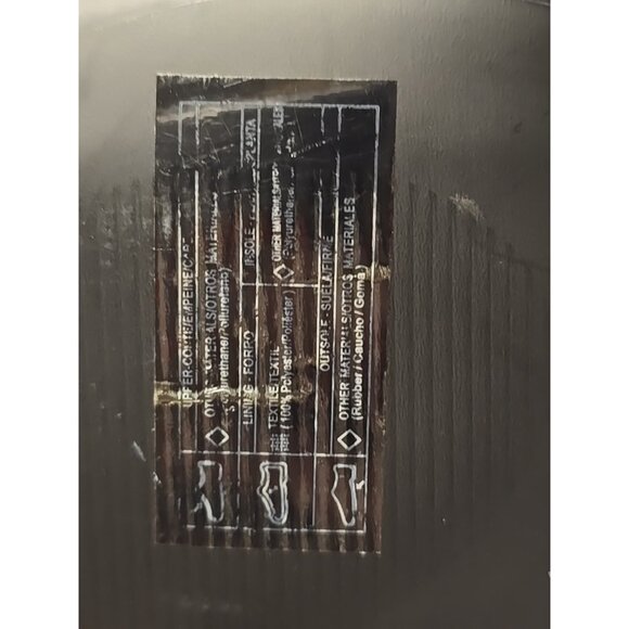 Forever 21 Black Leather Ankle Boots With Studs Size 8.0 Zip NEW Chunky Heel - Picture 11 of 12